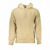 CALVIN KLEIN MEN'S BEIGE ZIPLESS SWEATSHIRT