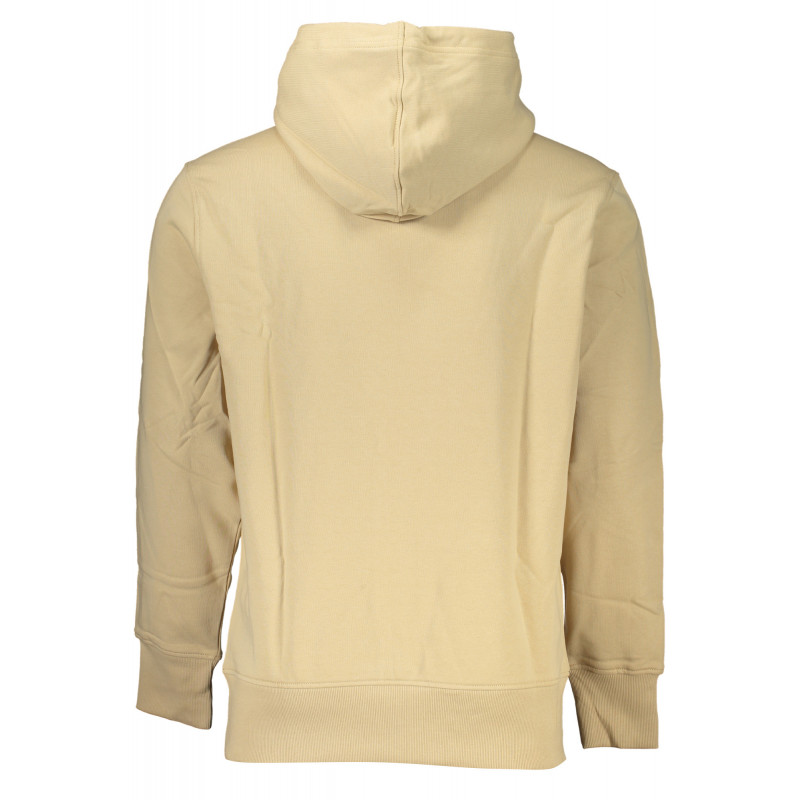 SUDADERA SIN CREMALLERA BEIGE HOMBRE CALVIN KLEIN