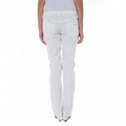 PHARD WHITE WOMAN TROUSERS