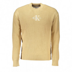 CALVIN KLEIN MEN'S BEIGE SWEATER