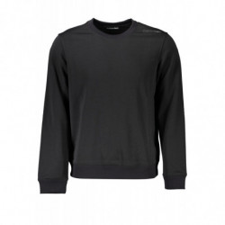 CALVIN KLEIN SCHWARZES HERREN-SWEATSHIRT MIT REISSVERSCHLUSS