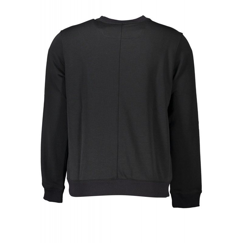 SWEAT-SHIRT SANS FERMETURE ÉCLAIR NOIR CALVIN KLEIN POUR HOMMES