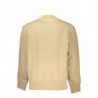 SWEAT-SHIRT SANS FERMETURE ÉCLAIR BEIGE CALVIN KLEIN POUR HOMMES