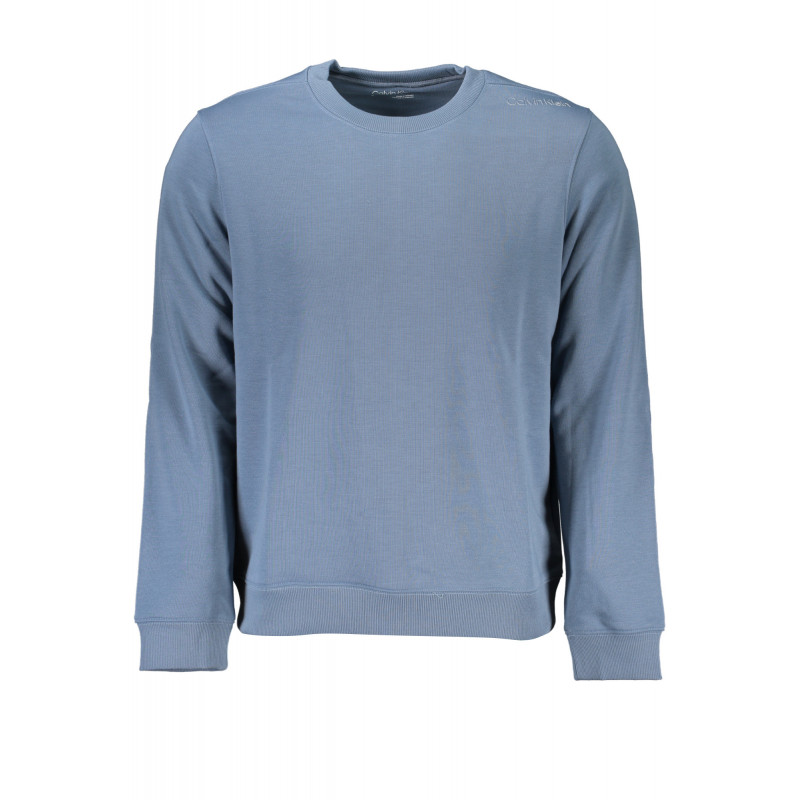 SUDADERA CALVIN KLEIN HOMBRE AZUL SIN CREMALLERA