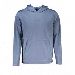 SUDADERA CALVIN KLEIN HOMBRE AZUL SIN CREMALLERA