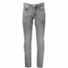 CALVIN KLEIN HERREN-JEANS AUS GRAUEM DENIM