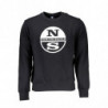 NORTH SAILS MEN'S BLACK ZIPLESS SWEATSHIRT
