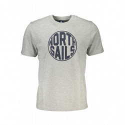 CAMISETA MANGA CORTA HOMBRE NORTH SAILS GRIS