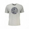 NORTH SAILS T-SHIRT MANICHE CORTE UOMO GRIGIO