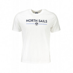 NORTH SAILS T-SHIRT MANCHES COURTES HOMME BLANC