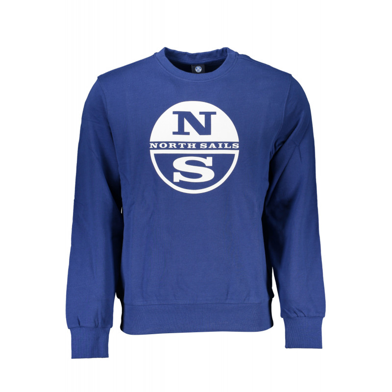 NORTH SAILS BLAUES SWEATSHIRT FÜR HERREN MIT REISSVERSCHLUSS