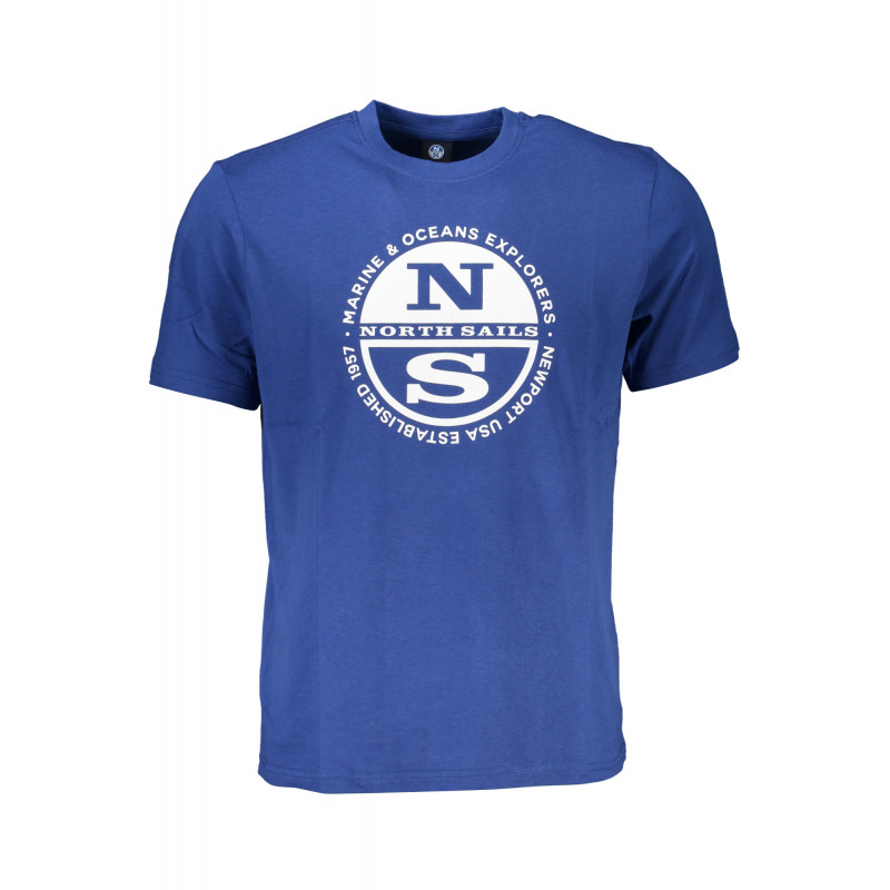 NORTH SAILS T-SHIRT MANCHES COURTES HOMME BLEU