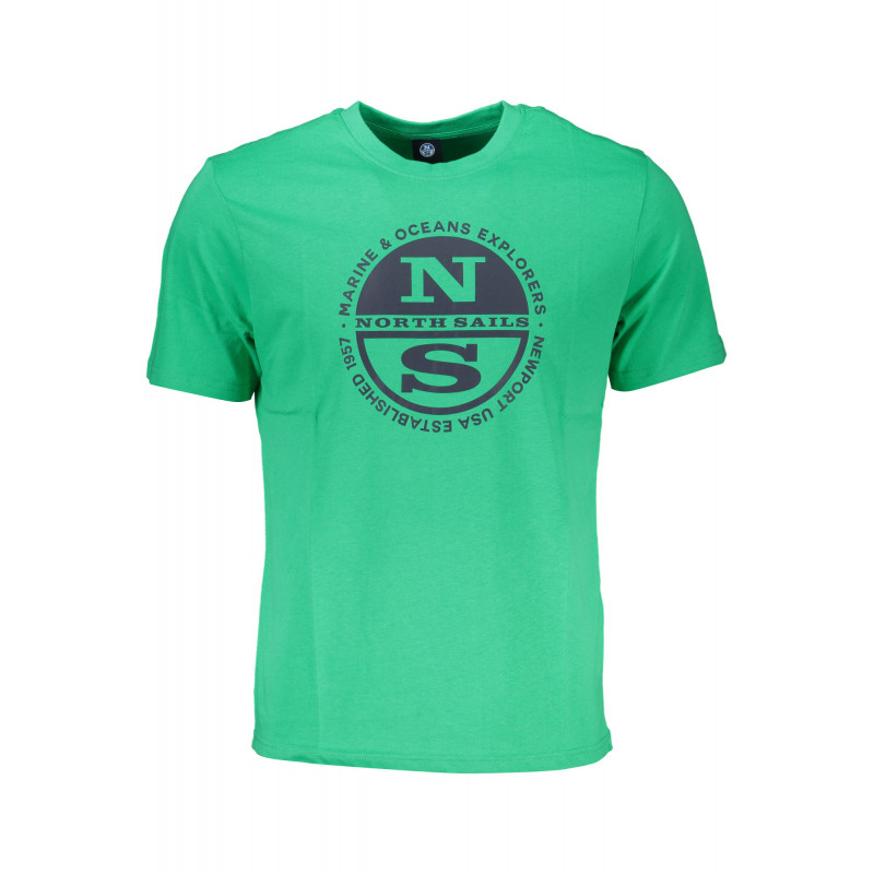 T-SHIRT MANCHES COURTES HOMME VERT NORTH SAILS