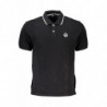 POLO MANGA CORTA HOMBRE NEGRO NORTH SAILS