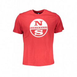 NORTH SAILS HERREN-KURZARM-T-SHIRT ROT