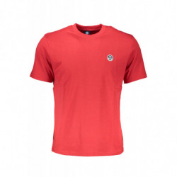 NORTH SAILS HERREN-KURZARM-T-SHIRT ROT