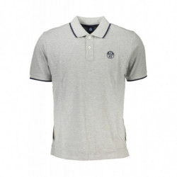GRAUES KURZÄRMELIGES POLOSHIRT FÜR HERREN VON NORTH SAILS