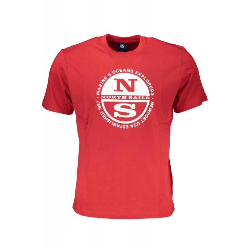 CAMISETA MANGA CORTA HOMBRE NORTH SAILS ROJA