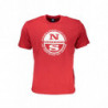NORTH SAILS T-SHIRT MANCHES COURTES HOMME ROUGE