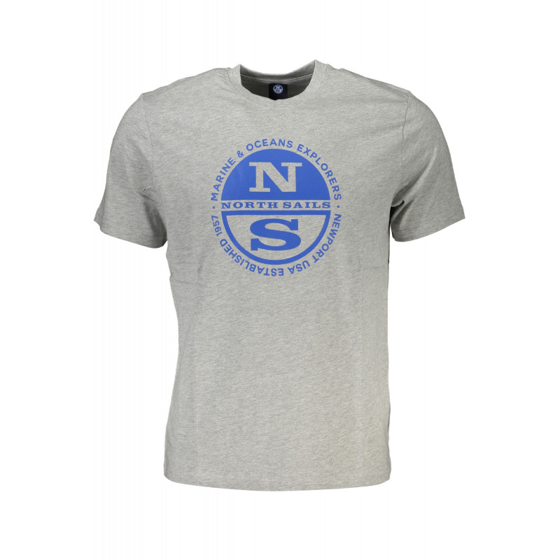 NORTH SAILS HERREN-KURZÄRMELIGES T-SHIRT GRAU