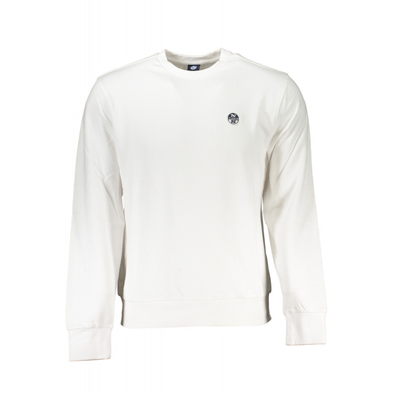SUDADERA BLANCA SIN CREMALLERA PARA HOMBRE NORTH SAILS