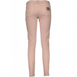JUST CAVALLI PINK WOMAN TROUSERS