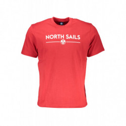 NORTH SAILS T-SHIRT MANICHE CORTE UOMO ROSSO