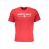 NORTH SAILS T-SHIRT MANICHE CORTE UOMO ROSSO