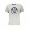 NORTH SAILS HERREN-KURZÄRMELIGES T-SHIRT GRAU