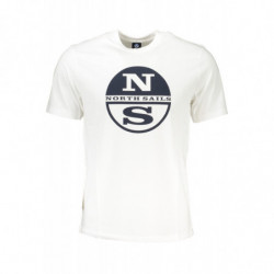 NORTH SAILS MEN'S SHORT SLEEVED T-SHIRT WHITE