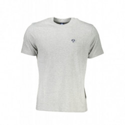 CAMISETA MANGA CORTA HOMBRE NORTH SAILS GRIS
