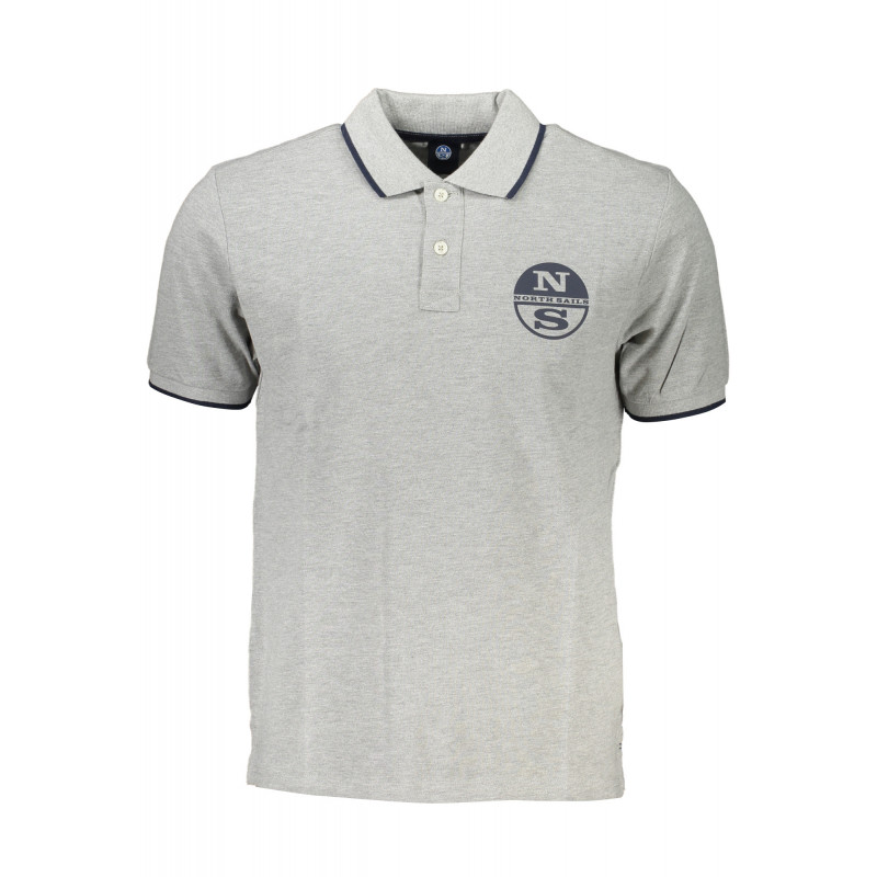 GRAUES KURZÄRMELIGES POLOSHIRT FÜR HERREN VON NORTH SAILS