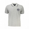 POLO MANGA CORTA HOMBRE GRIS NORTH SAILS