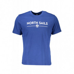 NORTH SAILS T-SHIRT MANCHES COURTES HOMME BLEU