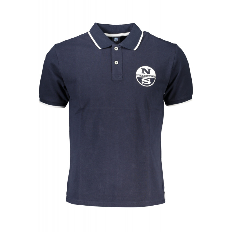 NORTH SAILS HERREN-KURZÄRMELIGES POLOSHIRT BLAU