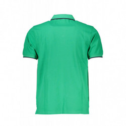 NORTH SAILS GRÜNES KURZÄRMELIGES POLOSHIRT FÜR HERREN