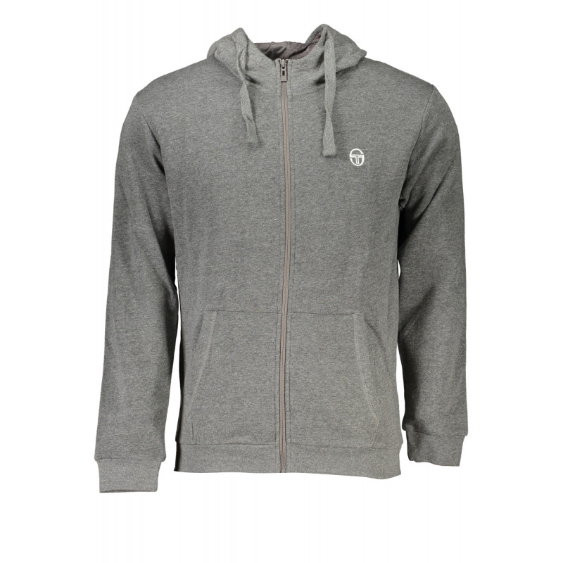 SERGIO TACCHINI HERREN-SWEATSHIRT MIT GRAUEM ZIP