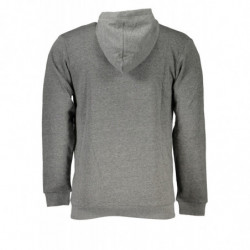 SERGIO TACCHINI MEN'S GRAY ZIP SWEATSHIRT