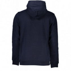 TOMMY HILFIGER MEN'S BLUE ZIPLESS SWEATSHIRT