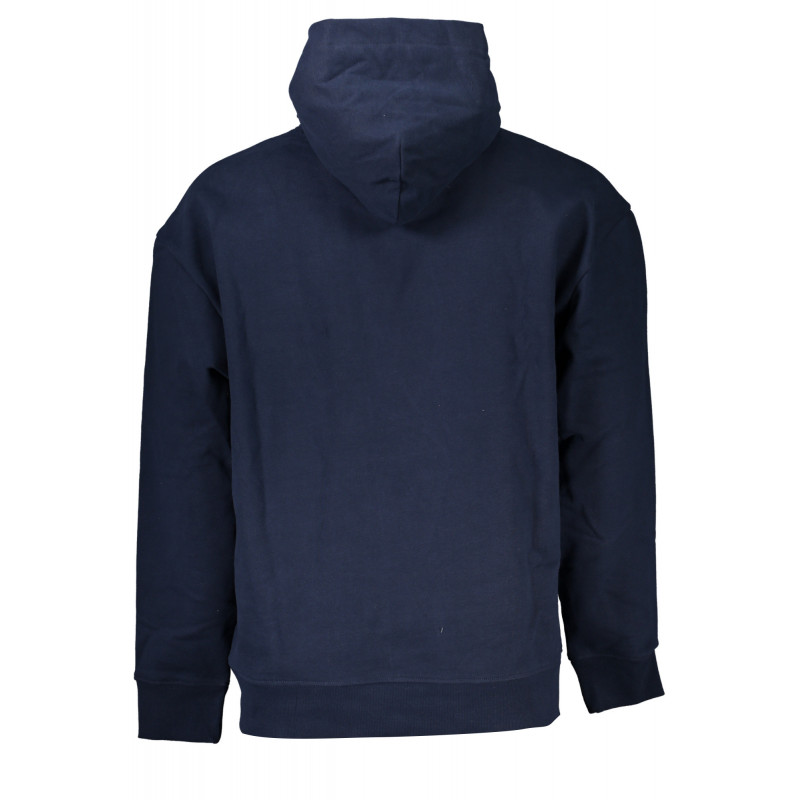 SWEAT-SHIRT SANS FERMETURE ÉCLAIR BLEU TOMMY HILFIGER POUR HOMMES