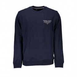 TOMMY HILFIGER HERREN-SWEATSHIRT BLAU MIT REISSVERSCHLUSS