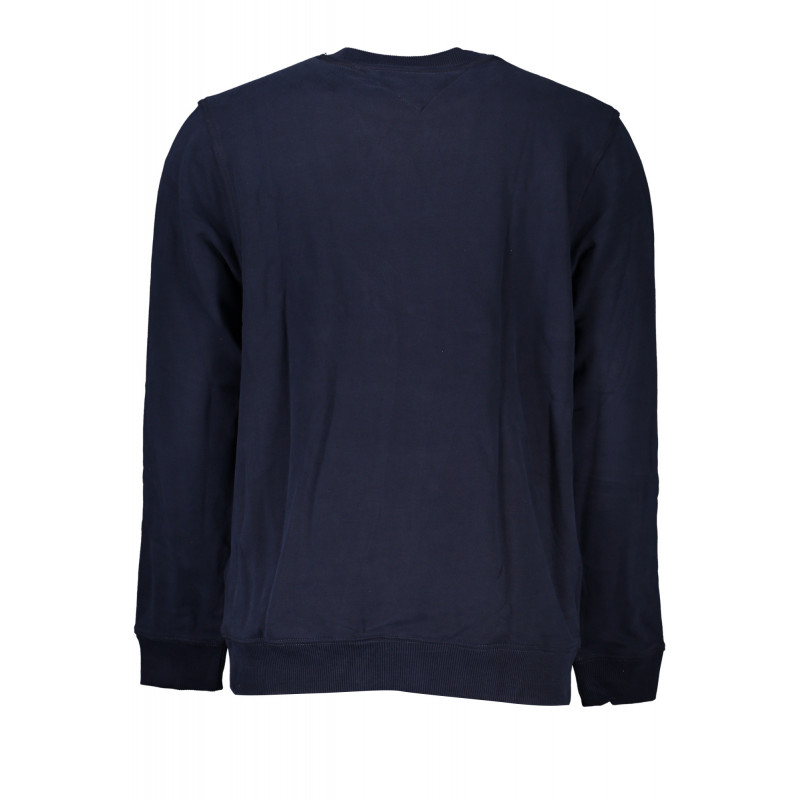 TOMMY HILFIGER HERREN-SWEATSHIRT BLAU MIT REISSVERSCHLUSS