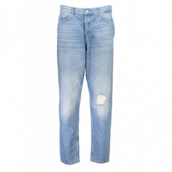 CALVIN KLEIN JEAN EN DENIM FEMME BLEU