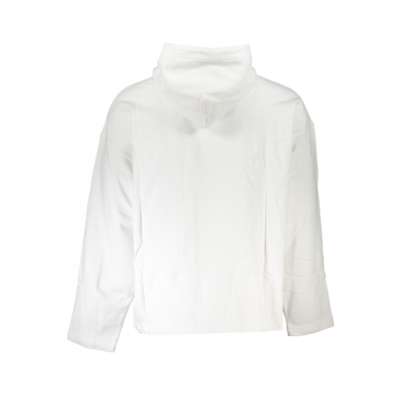 SUDADERA BLANCA SIN CREMALLERA CALVIN KLEIN HOMBRE
