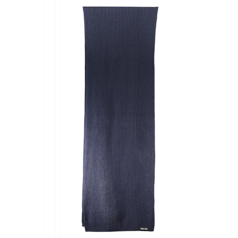 CALVIN KLEIN MEN'S BLUE SCARF