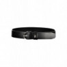 TOMMY HILFIGER WOMEN'S BLACK LEATHER BELT