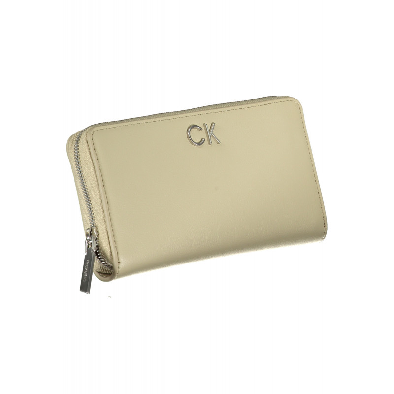 PORTEFEUILLE FEMME CALVIN KLEIN BEIGE
