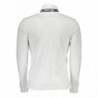 LA MARTINA MEN'S WHITE LONG SLEEVE POLO SHIRT