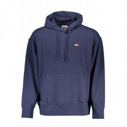 TOMMY HILFIGER MEN'S BLUE ZIPLESS SWEATSHIRT