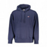 TOMMY HILFIGER MEN'S BLUE ZIPLESS SWEATSHIRT